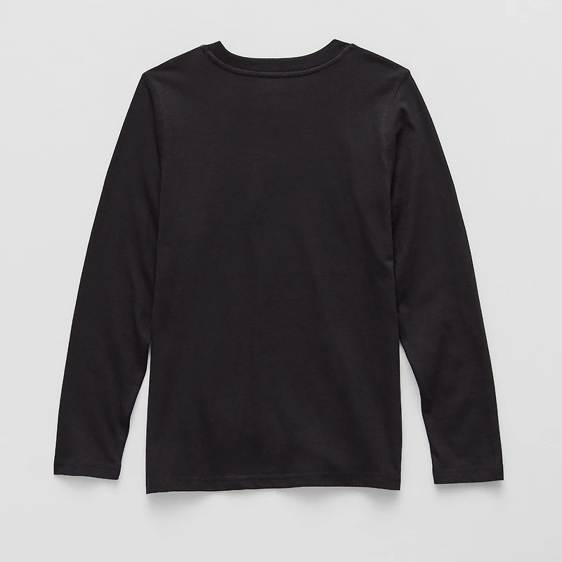 Thereabouts Little & Big Kid Boys Crew Neck Long Sleeve T-Shirt