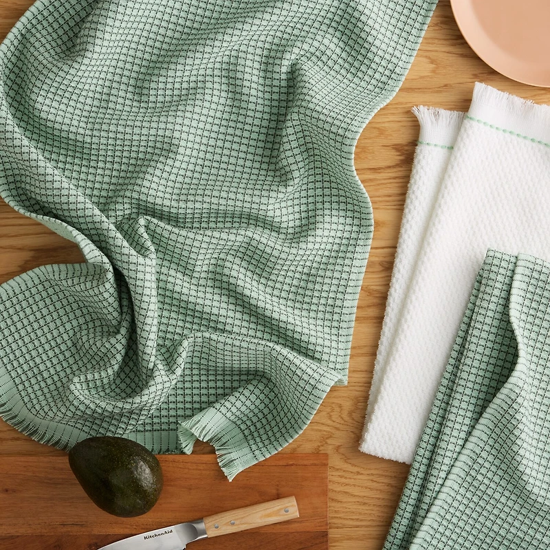 KitchenAid Gridlines 3-pc. Kitchen Towel Set