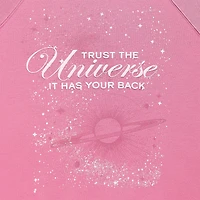 Trust The Universe Fleece Womens Juniors Crew Neck Long Sleeve Sweatshirt
