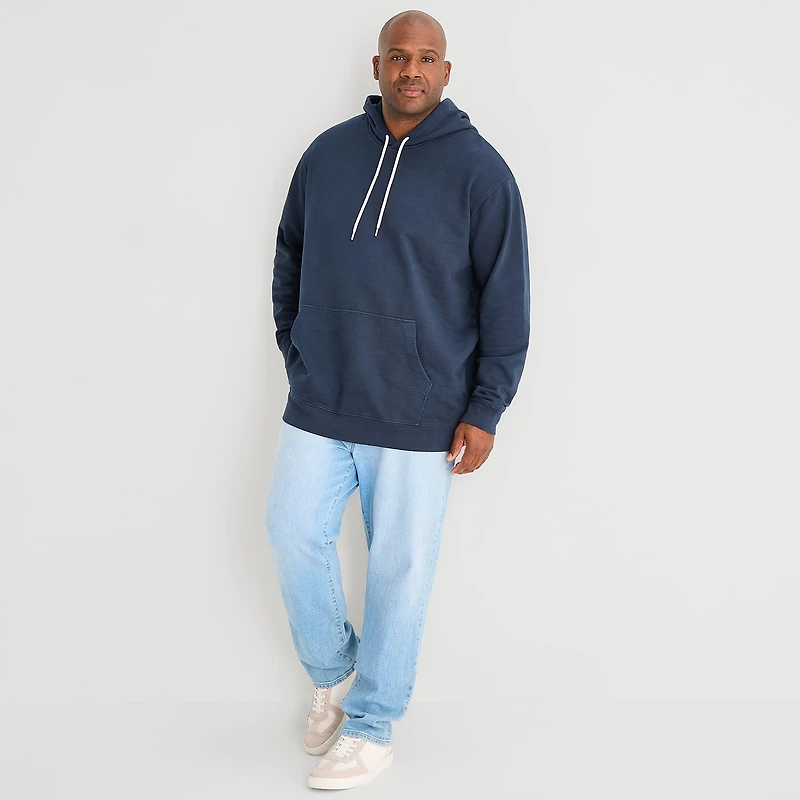 mutual weave Mens Long Sleeve Big and Tall Hoodie