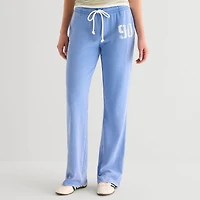 Arizona Womens Juniors Bootcut Sweatpant