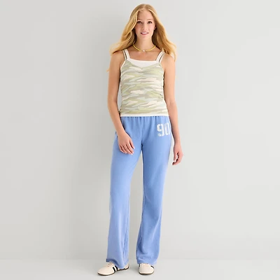 Arizona Womens Juniors Bootcut Sweatpant