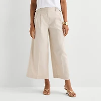 Worthington Womens Cropped Everyday Pant