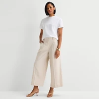 Worthington Womens Cropped Everyday Pant