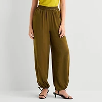 Worthington Womens Pull On Balloon Pant