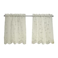 Habitat Grandeur 2-pc. Rod Pocket Window Tier