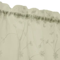 Habitat Grandeur 2-pc. Rod Pocket Window Tier
