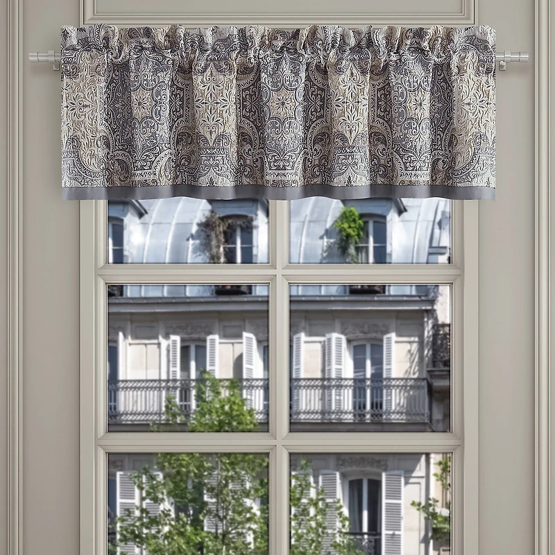 Queen Street Leonard Rod Pocket Tailored Valance