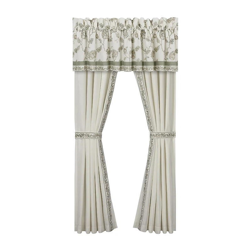 Queen Street Flaire Rod Pocket Blackout Set of 2 Curtain Panel