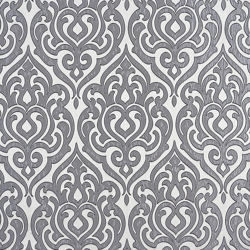 Queen Street Bylthe Pewter Rod Pocket Blackout Set of 2 Curtain Panel