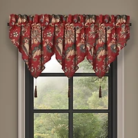 Queen Street Eveleth Rod Pocket Ascot Valance