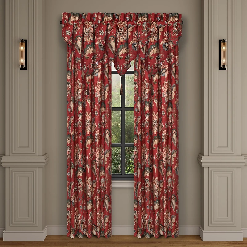 Queen Street Eveleth Rod Pocket Ascot Valance