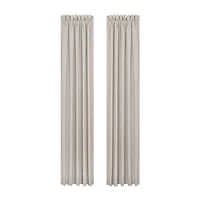 Queen Street Safia Rod Pocket Blackout Set of 2 Curtain Panel
