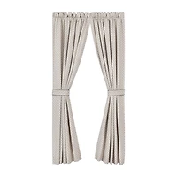 Queen Street Safia Rod Pocket Blackout Set of 2 Curtain Panel