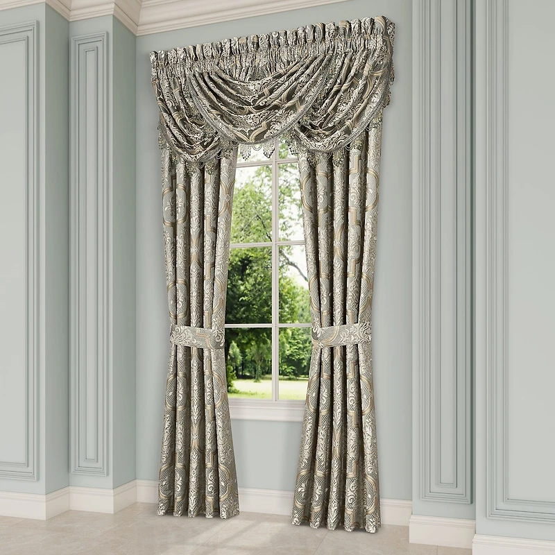 Queen Street Medellin Rod Pocket Blackout Set of 2 Curtain Panel