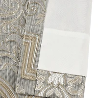 Queen Street Medellin Rod Pocket Blackout Set of 2 Curtain Panel