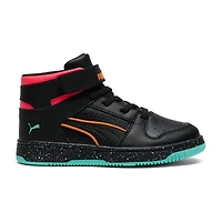PUMA Rebound Layup Elevated Little Kid Unisex Basketball Shoes