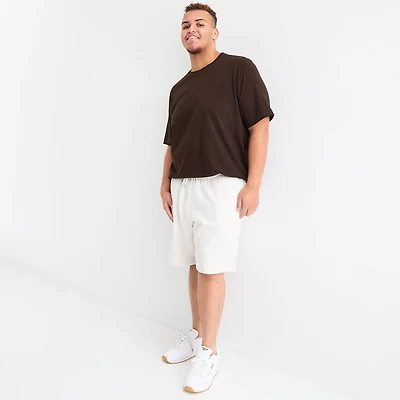 Xersion Cotton Fleece Mens 9" Big and Tall Workout Shorts