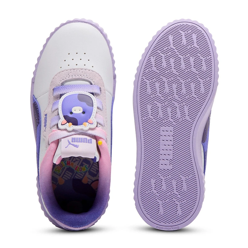 PUMA Carina 3.0 Ingred Little Kid Girls Squishmallows Sneakers
