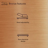 Serta Perfect Sleeper Blue Lagoon Nights 13.5" Plush Tight Top - Mattress + Adjustable Base