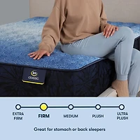 Serta Classic Exclusive 13" Firm Tight Top - Mattress + Adustable Base