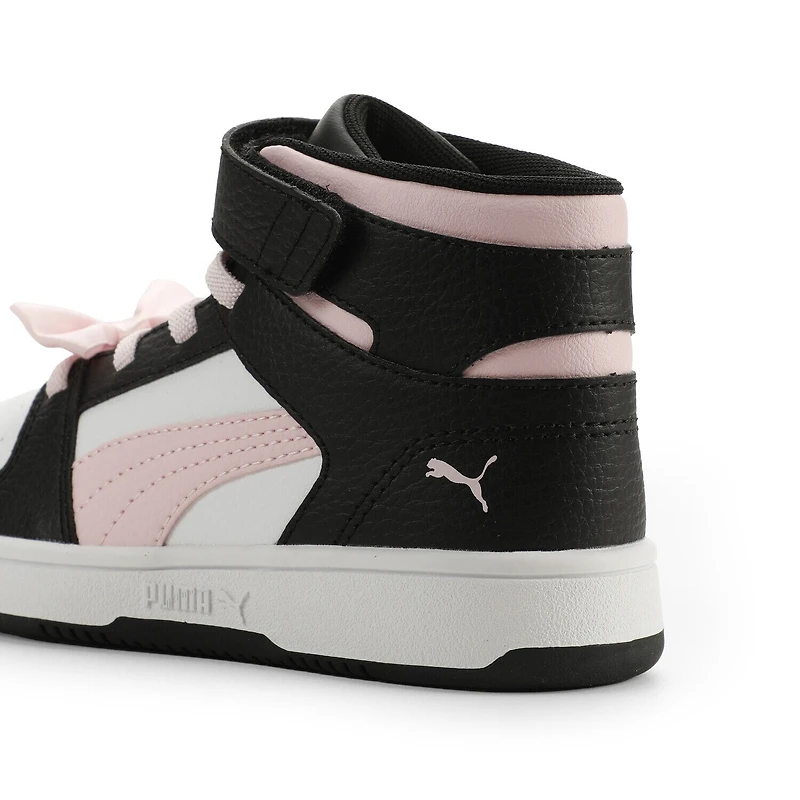 PUMA Rebound Layup Little Kid Girls Basketball Shoes