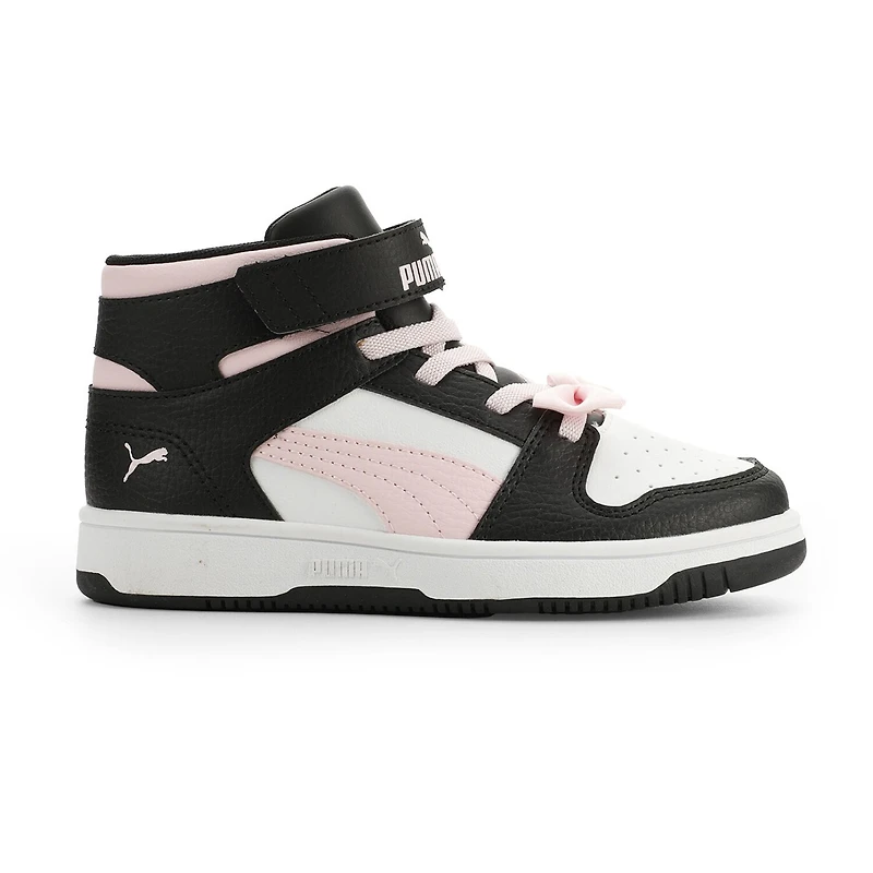 PUMA Rebound Layup Little Kid Girls Basketball Shoes