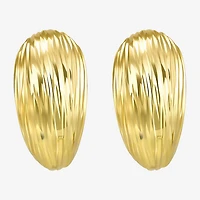 Made in Italy 10K Gold 12mm Stud Earrings