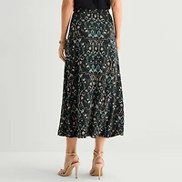 Black Label by Evan-Picone Womens Maxi Skirt