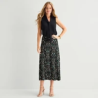 Black Label by Evan-Picone Womens Maxi Skirt
