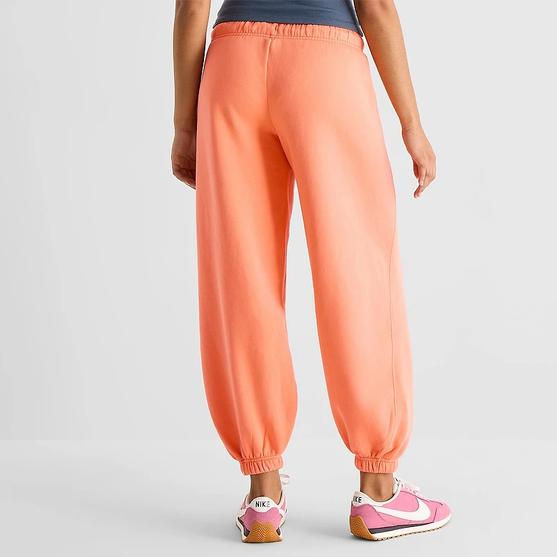 Arizona Womens Juniors Cuffed Fleece Sweatpant