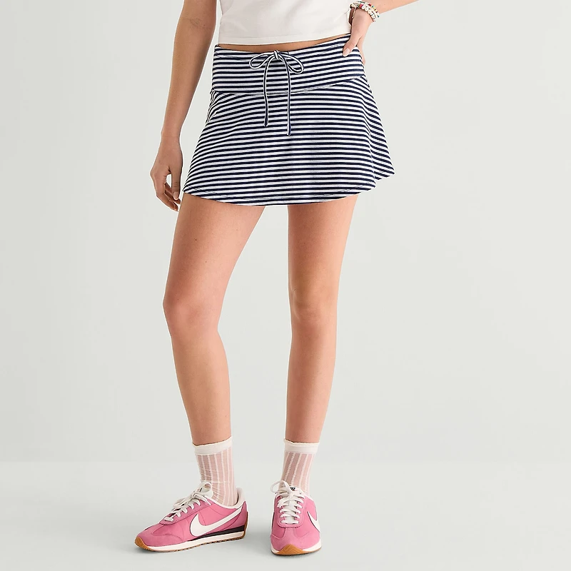 Forever 21 Womens Juniors High Rise A-Line Skirt