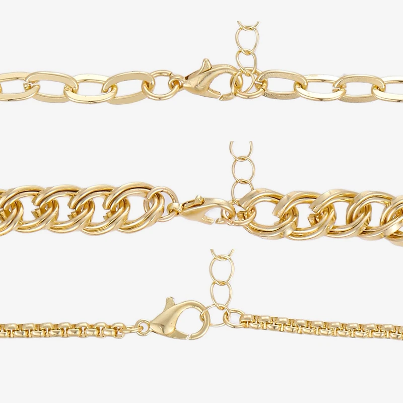 Forever 21 Womens 3-pc. Bracelet Set