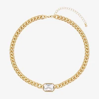 Forever 21 Womens 16 Inch Curb Chain Necklace