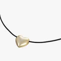 Forever 21 Womens Heart 13 Inch Pendant Necklace