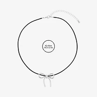 Forever 21 Womens Bow 17 Inch Pendant Necklace