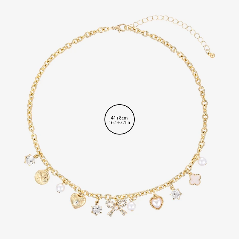 Forever 21 Womens 16 1/2 Inch Statement Necklace