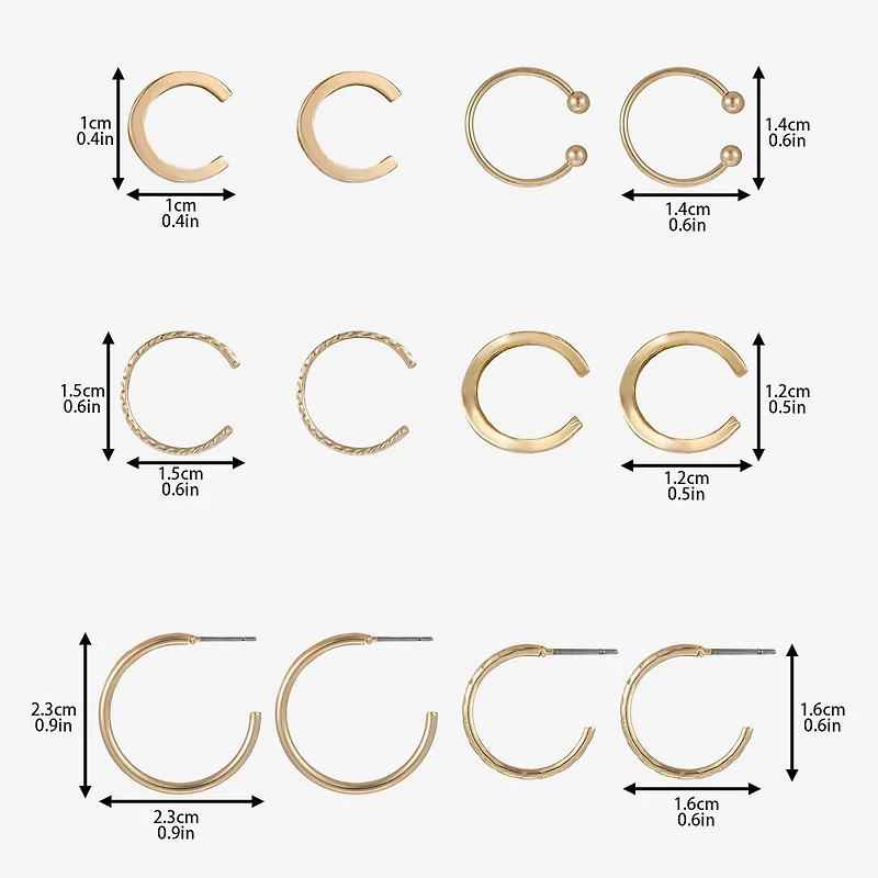 Forever 21 Womens 30mm Single Earring
