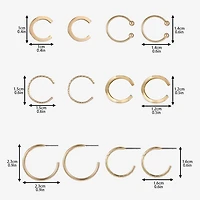 Forever 21 Womens 30mm Single Earring