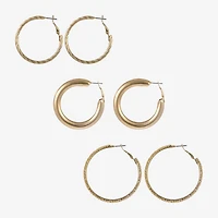 Forever 21 Womens Round Pair Earring Set