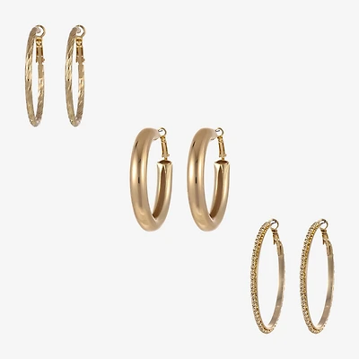 Forever 21 Womens Round Pair Earring Set