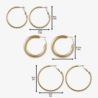 Forever 21 Womens Round Pair Earring Set