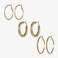 Forever 21 Womens Round Pair Earring Set