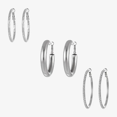 Forever 21 Womens Round Pair Earring Set