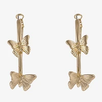 Forever 21 Womens 50mm Butterfly Single Earring