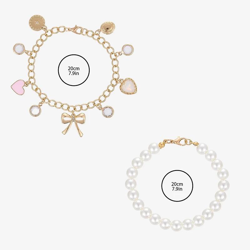 Forever 21 Womens 2-pc. Bracelet Set