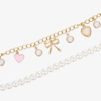 Forever 21 Womens 2-pc. Bracelet Set
