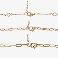 Forever 21 Timeless Womens 3-pc. Bracelet Set