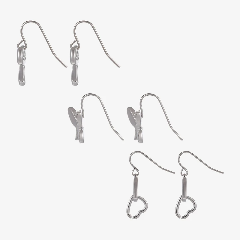 Forever 21 Womens 3 Pair Earring Set
