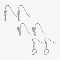 Forever 21 Womens 3 Pair Earring Set